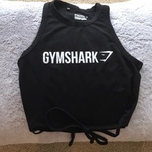 Gymshark Ribbon Crop Bundle - XS Black & Blueberry